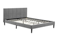 Ovela Theodore Bed Frame (Charcoal; King)