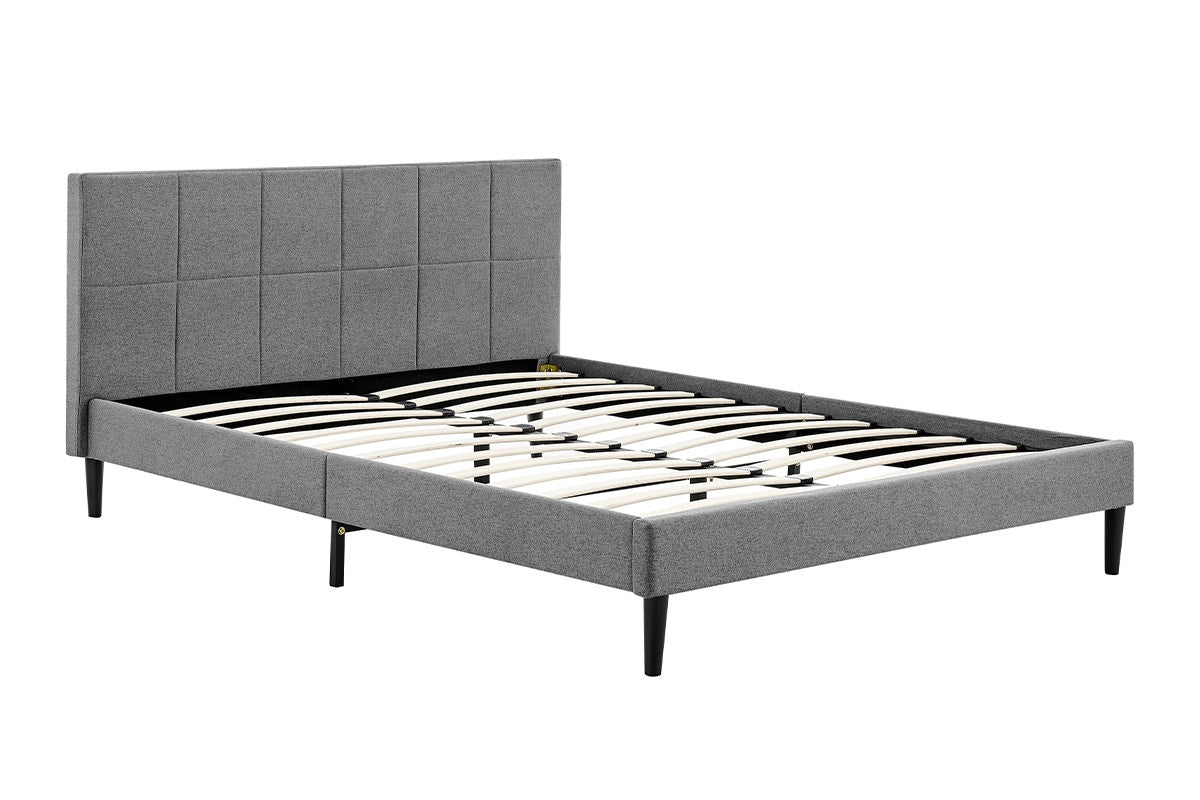Ovela Theodore Bed Frame (Charcoal; King)