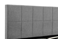 Ovela Theodore Bed Frame (Charcoal; King)