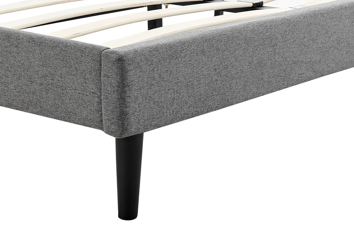 Ovela Theodore Bed Frame (Charcoal; King)