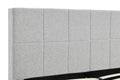 Ovela Theodore Bed Frame (Grey, Queen)