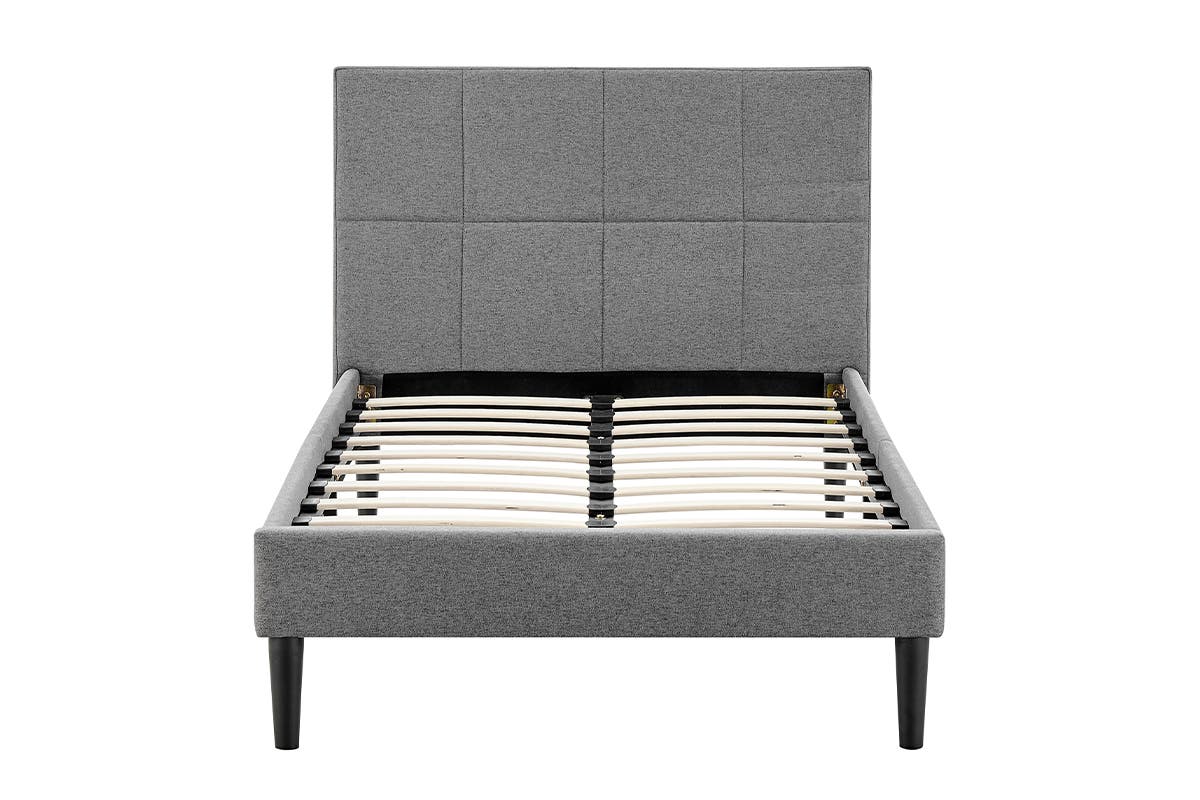 Ovela Theodore Bed Frame  - Charcoal - SuperSaverAU - view 12