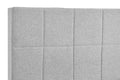 Ovela Theodore Storage Bed Frame with Drawers (Single Grey)