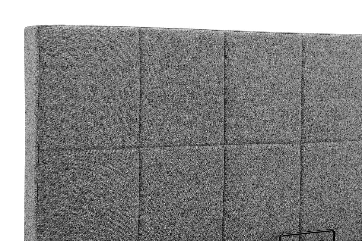 Ovela Theodore Gas Lift Bed Frame (Double Charcoal)