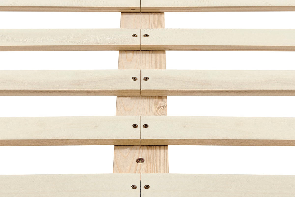 Ovela William Wood Bed Frame (Warm Natural; Double)
