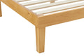 Ovela William Wood Bed Frame (Warm Natural; Double)