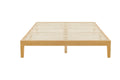 Ovela William Wood Bed Frame (Warm Natural, Queen)