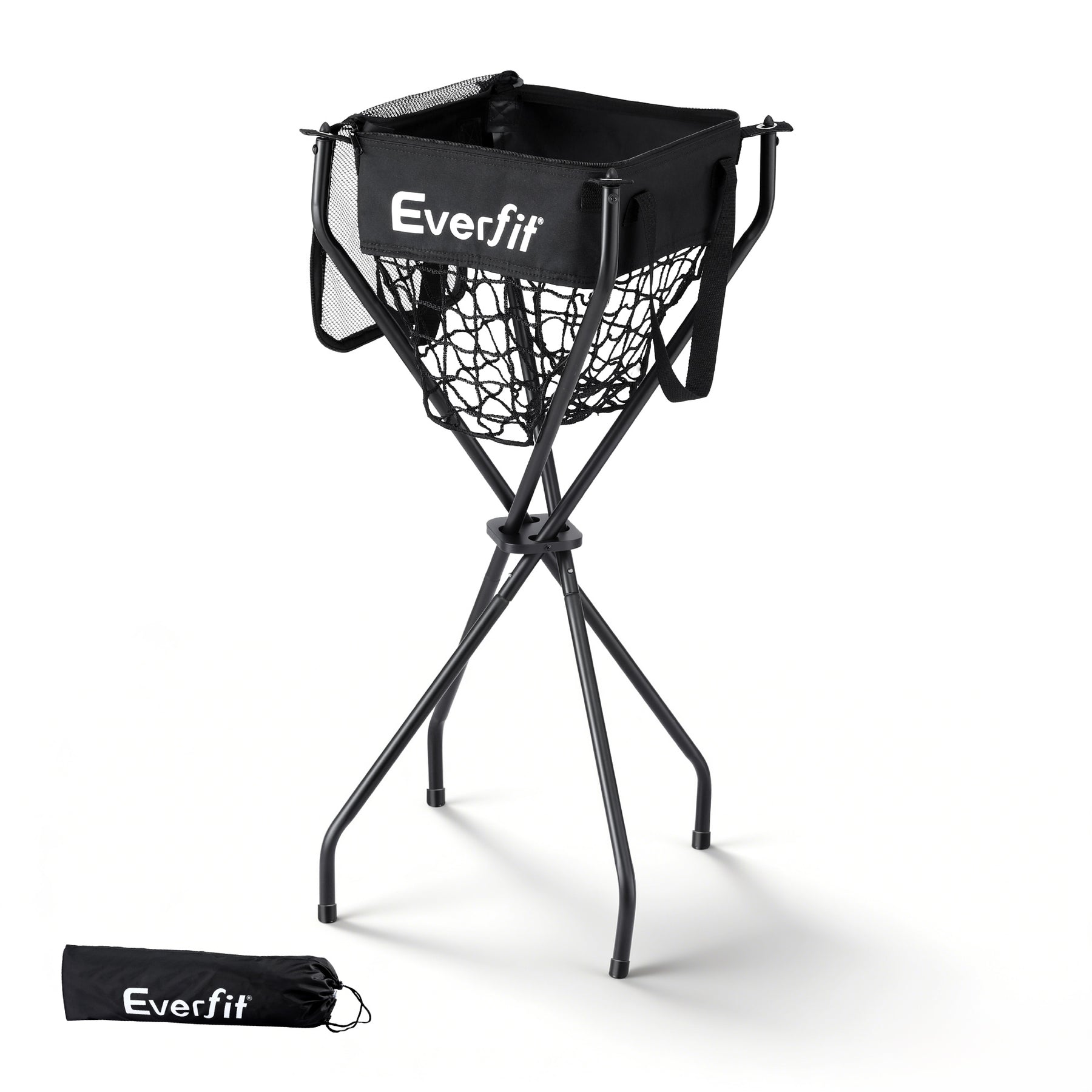 Everfit Portable Ball Cart Foldable Pickleball Tennis Baseball Softball - SuperSaverAU - view 1