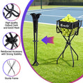 Everfit Portable Ball Cart Foldable Pickleball Tennis Baseball Softball - SuperSaverAU - view 4