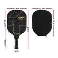 Everfit 2PCS Pickleball Paddles Set Outdoor Pickle Balls Rackets with Cover Bag Training - SuperSaverAU - view 2