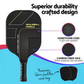 Everfit 2PCS Pickleball Paddles Set Outdoor Pickle Balls Rackets with Cover Bag Training - SuperSaverAU - view 5