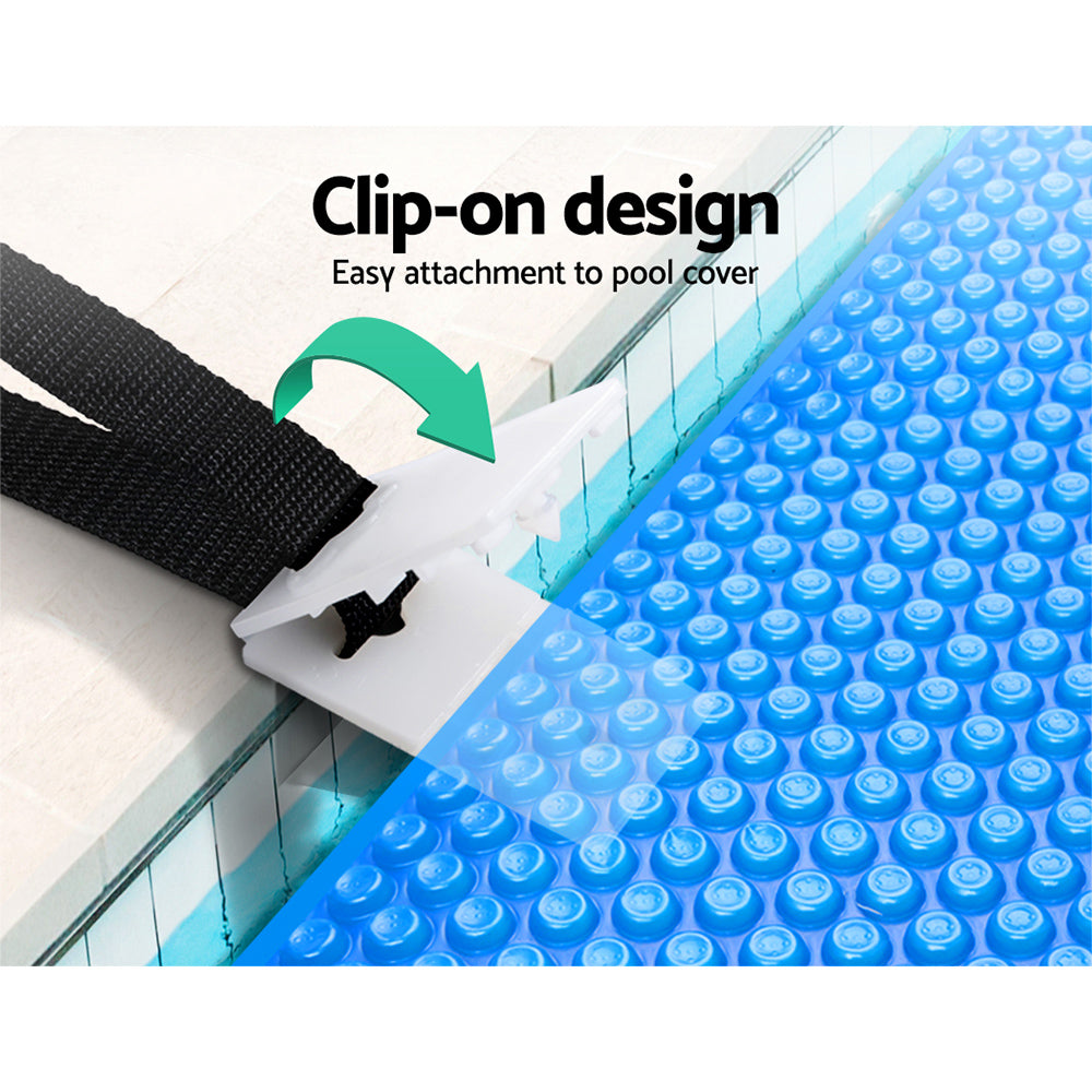 AquaBuddy Pool Cover Roller Attachment Strap Kit 8PCS, Universal, UV-Resistant - SuperSaverAU - view 3