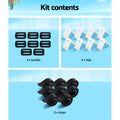 AquaBuddy Pool Cover Roller Attachment Strap Kit 8PCS, Universal, UV-Resistant - SuperSaverAU - view 5