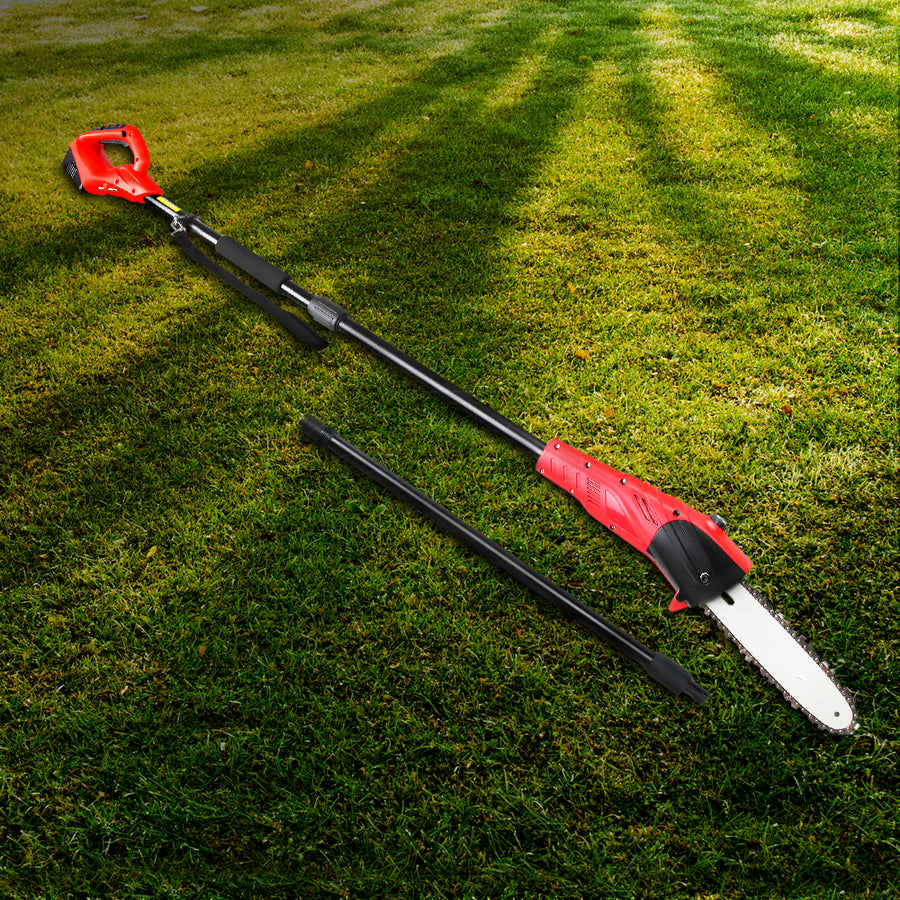 Giantz Chainsaw Cordless Pole Chain Saw 20V 8in Pruner 2.7m Long Reach Battery - SuperSaverAU - view 1