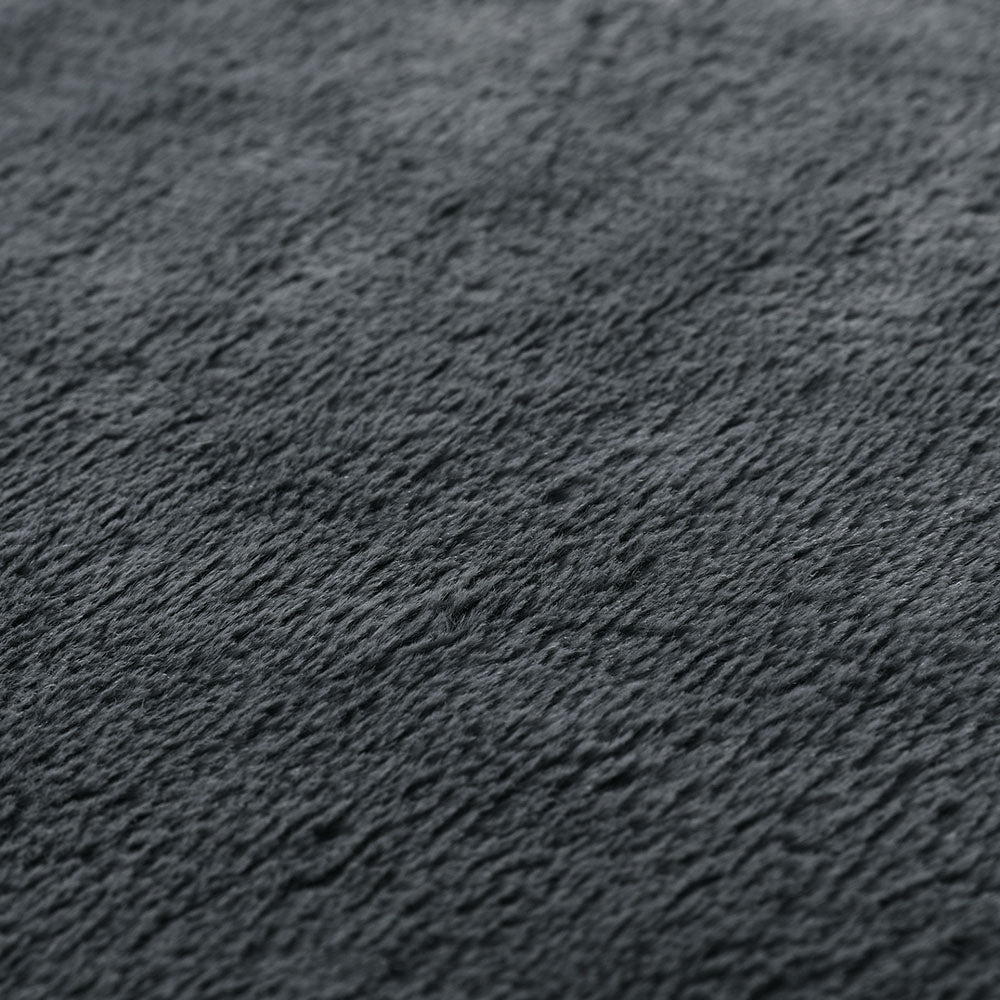 i.Pet Pet Bed Extra Large 115cm Grey Soft Plush Fleece Washable Non-Slip