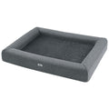 i.Pet Pet Bed 90cm x 70cm Grey Egg Crate Foam Washable Cushion for Cats & Dogs - SuperSaverAU - view 1