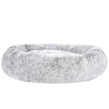 i.Pet Extra Large Pet Bed 110cm Soft Plush Light Charcoal, Washable, Non-Slip - SuperSaverAU - view 1