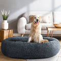i.Pet Extra Large Soft Plush Pet Bed Dark Grey with Non-Slip Base, Washable Cover - SuperSaverAU - view 7