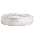 i.Pet Extra Large Pet Bed 110cm Soft Plush White Brown Non-Slip Washable - SuperSaverAU - view 1