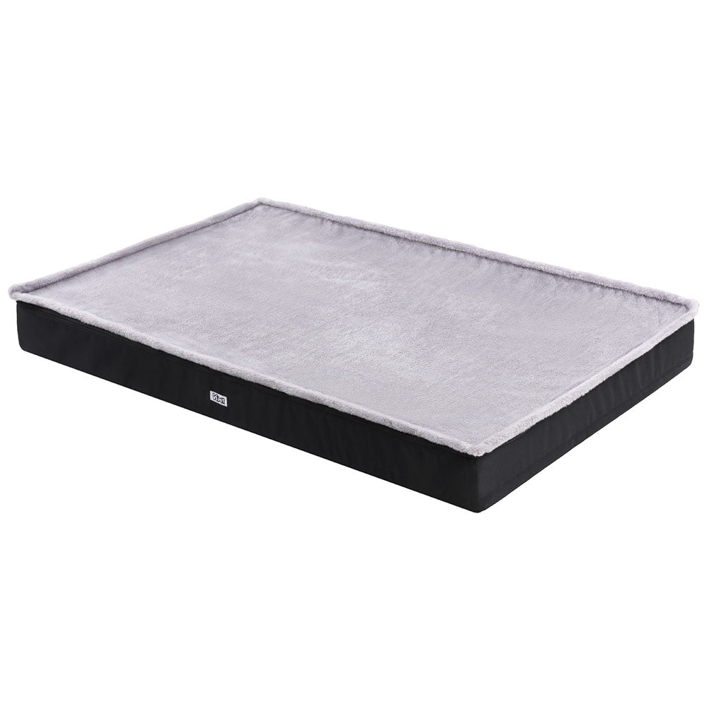 i.Pet Extra Large Pet Bed - Soft Foam Cushion, Washable Cover, Grey - SuperSaverAU - view 1