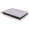 i.Pet Extra Large Pet Bed - Soft Foam Cushion, Washable Cover, Grey - SuperSaverAU - view 2