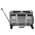 i.Pet Pet Carrier Trolley with Swivel Wheels - Grey 50kg