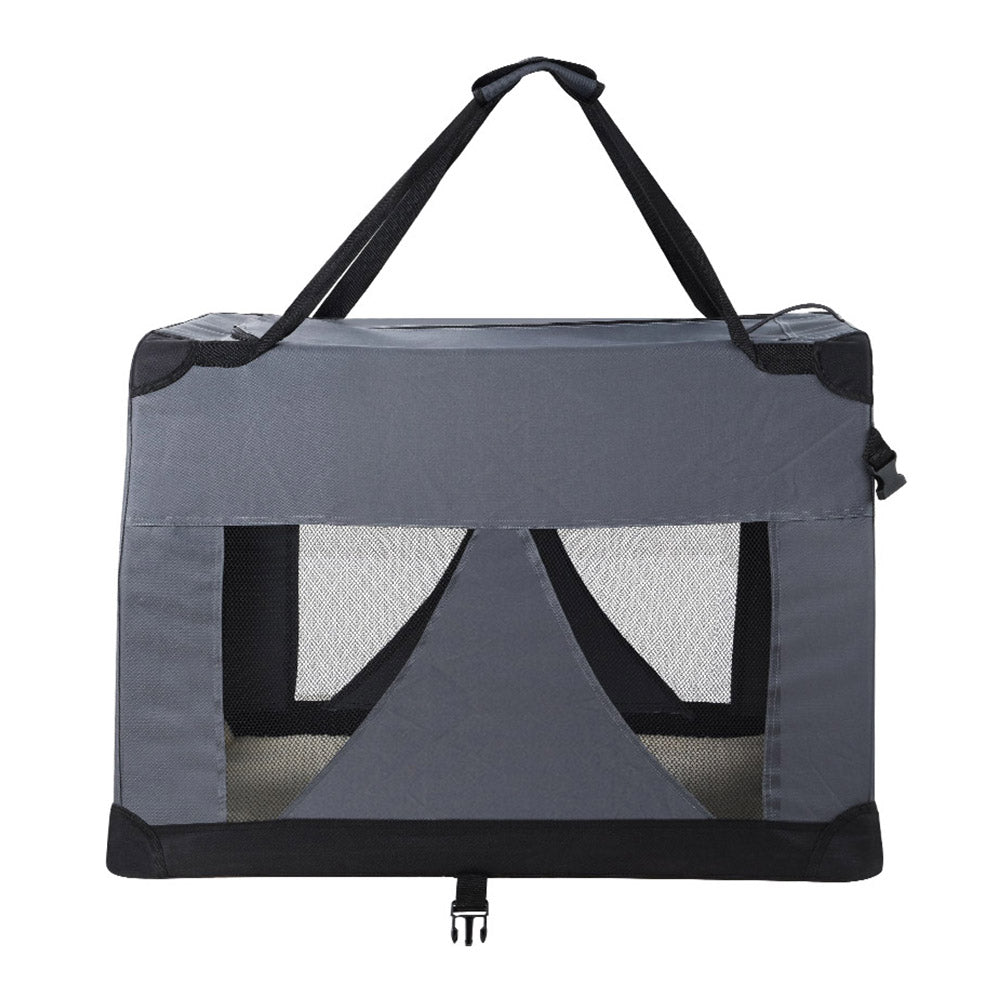 i.Pet XL Pet Carrier 82x58CM Portable Foldable Dog Cat Travel Crate - SuperSaverAU - view 3