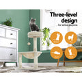 i.Pet Cat Tree 69cm Small-Sized Three-Level Scratching Post with Bed & Hammock - SuperSaverAU - view 4