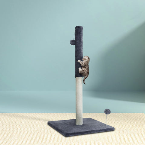 i.Pet Cat Tree 49cm Small Scratching Post with Plush Cover & Activity Balls - SuperSaverAU - view 1