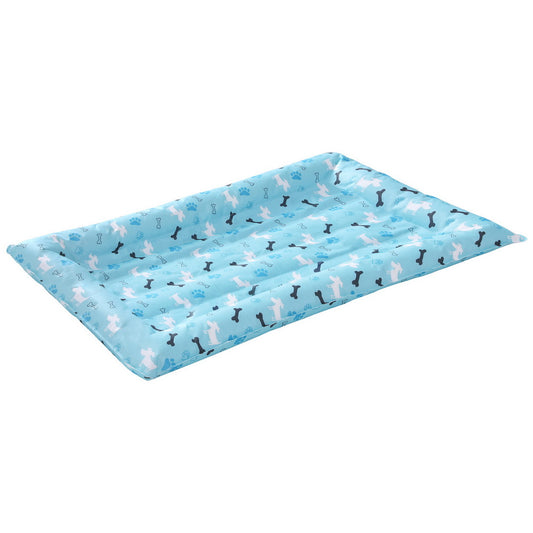 i.Pet Pet Cooling Mat 70cm x 110cm Self-Cooling Gel Waterproof Blue
