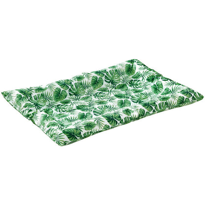 i.Pet Pet Cooling Mat 65cm x 100cm - Self-Cooling, Portable, Waterproof, Green