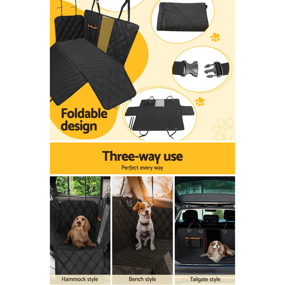 i.Pet Pet Car Seat Cover Dog Hammock Protector - 137cm x 147cm