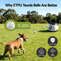 i.Pet Automatic Dog Ball Launcher with 6 Balls - Black
