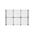 i.Pet Black Foldable 20 Panel Pet Playpen Enclosure