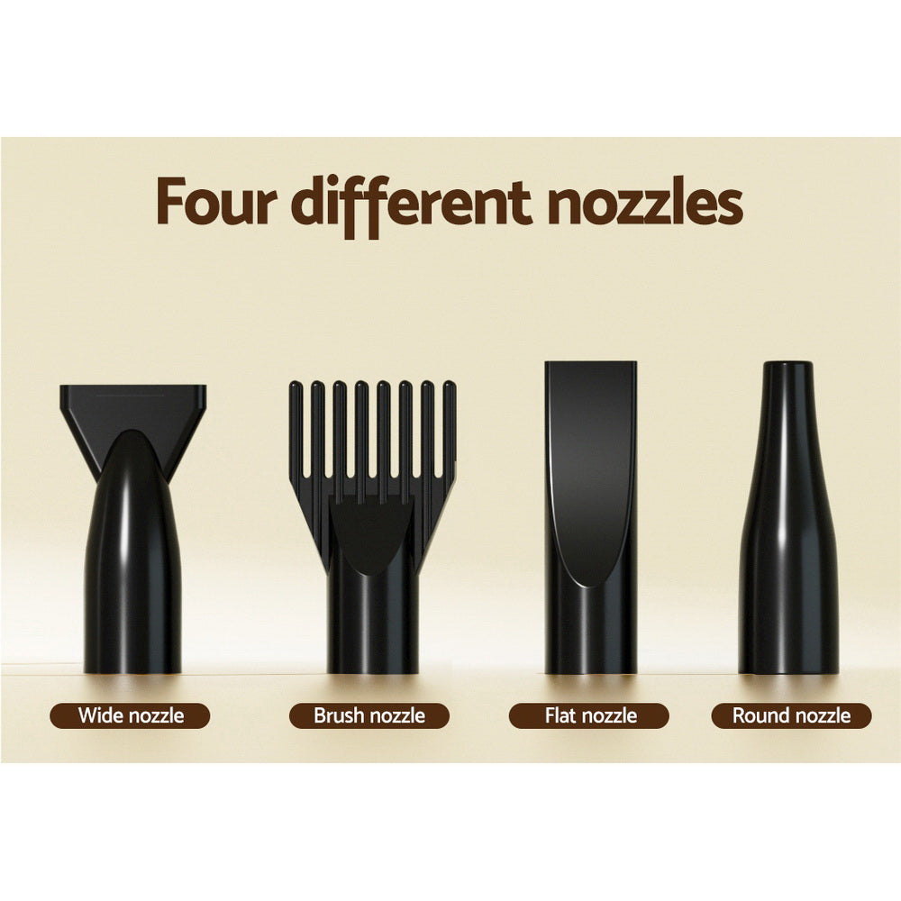 i.Pet Pet Hair Dryer 2000W-2200W Low Noise for Dogs & Cats with 4 Nozzles