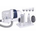 i.Pet 7-in-1 Pet Grooming Vacuum Kit with Clippers - White
