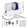 i.Pet 7-in-1 Pet Grooming Vacuum Kit with Clippers - White