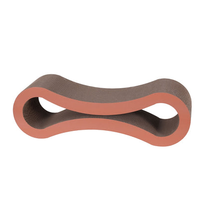 i.Pet Cat Scratching Board 86cm - Curved Cardboard with Catnip, Multi-Functional