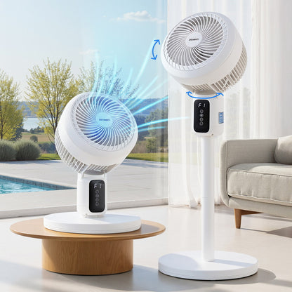 Devanti 80cm Pedestal Fan with Remote, Timer & 3 Speeds