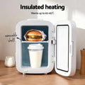 Glacio 13L Portable Mini Fridge - White Electric Cooler and Warmer - SuperSaverAU - view 6