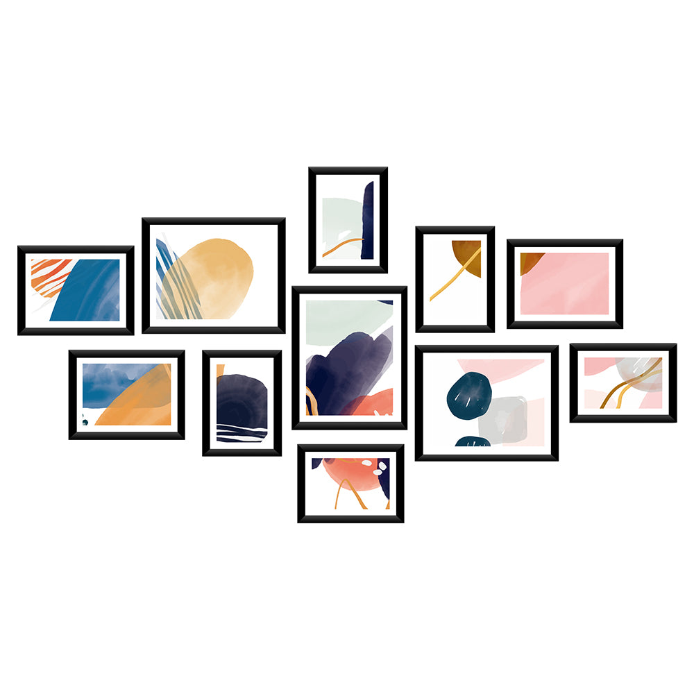 Artiss 11PCS Photo Frame Set Black for 3R, 4R, 5R, 6R, 8R Prints - SuperSaverAU - view 1