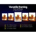 Artiss 11PCS Photo Frame Set 5x7" 6x8" 8x10" White, Durable Polymer, Hanging Accessories - SuperSaverAU - view 4
