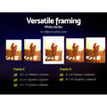 Artiss 26PCS Photo Frame Set, 8x10" 5x7" 4x6" 3.5x5", White, Durable Polymer - SuperSaverAU - view 5