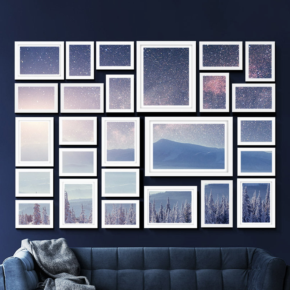 Artiss 26PCS Photo Frame Set, 8x10" 5x7" 4x6" 3.5x5", White, Durable Polymer - SuperSaverAU - view 7