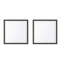 Artiss Photo Frame 2-Piece Set, 16"x16", MDF, Black, Portrait & Landscape - SuperSaverAU - view 1