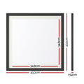 Artiss Photo Frame 2-Piece Set, 16"x16", MDF, Black, Portrait & Landscape - SuperSaverAU - view 2