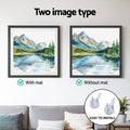 Artiss Photo Frame 2-Piece Set, 16"x16", MDF, Black, Portrait & Landscape - SuperSaverAU - view 3