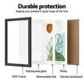Artiss 3-Piece Photo Frame Set for 10"x14" Prints, Black, Durable MDF, Wall Hanging - SuperSaverAU - view 5