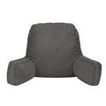 Giselle Bedding Reading Pillow – Grey with Lumbar Support