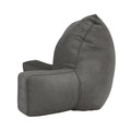 Giselle Bedding Reading Pillow – Grey with Lumbar Support